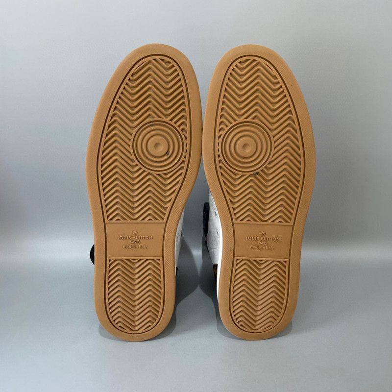 Louis Vuitton Louis Vuitton Rivoli Monogram Strass Sneakers 0079 Size US 8.5 / EU 41-42 - 6 Thumbnail