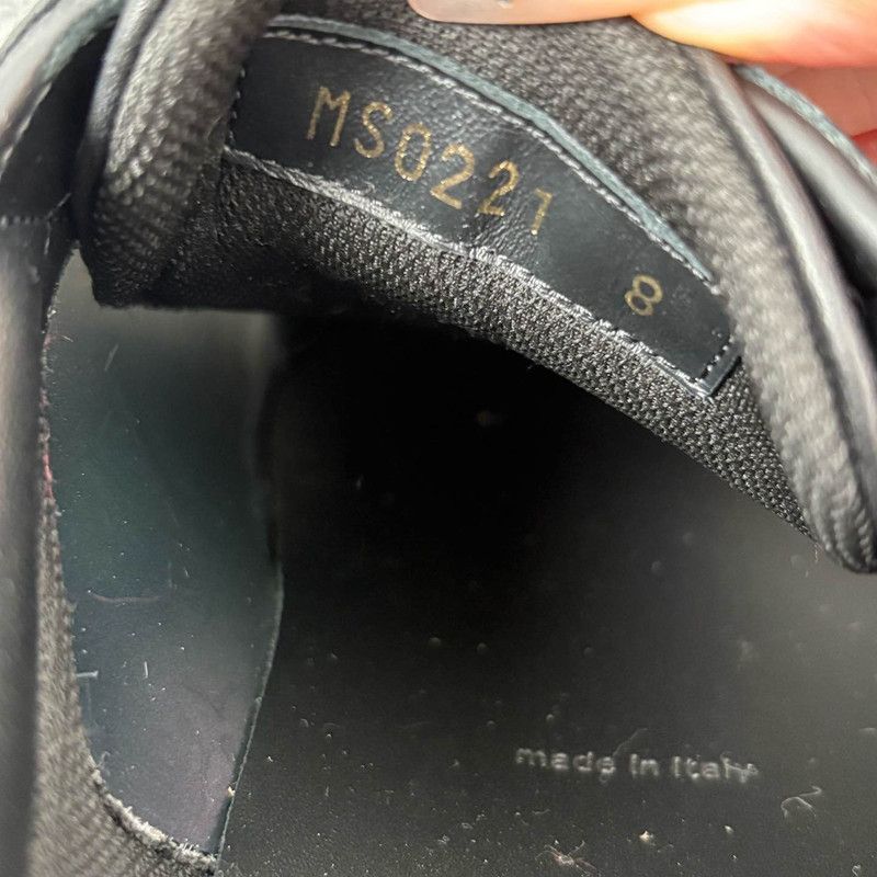 Louis Vuitton Louis Vuitton Black Fashion Sneakers for Men 0079 Size US 8.5 / EU 41-42 - 5 Thumbnail