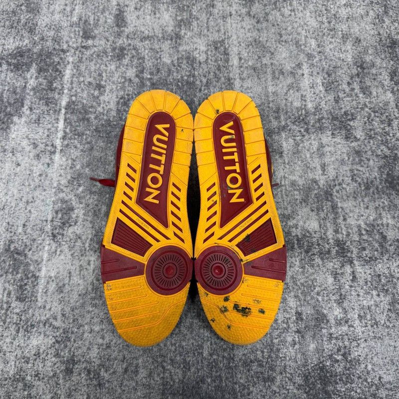 Louis Vuitton Louis Vuitton Trainer Stylish Casual Sports Sneakers 0079 Size US 10.5 / EU 43-44 - 4 Thumbnail