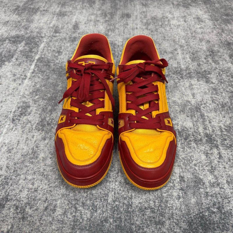 Louis Vuitton Louis Vuitton Trainer Stylish Casual Sports Sneakers 0079 Size US 10.5 / EU 43-44 - 2 Thumbnail