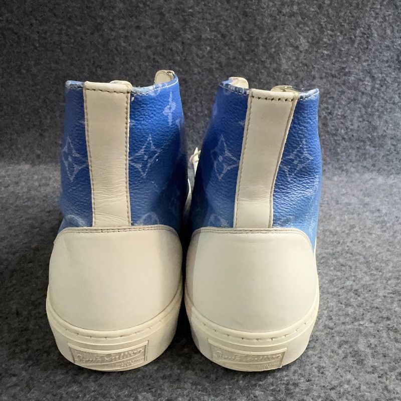 Louis Vuitton Louis Vuitton Tattoo Monogram Clouds Sneakers 0079 Size US 8 / EU 41 - 3 Thumbnail