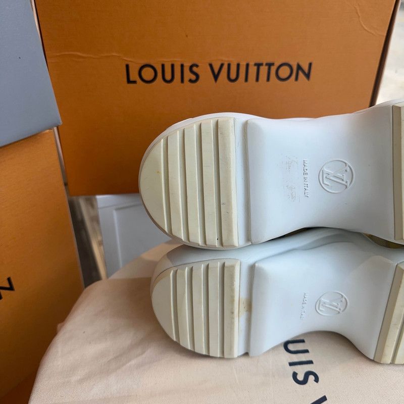 Louis Vuitton Louis Vuitton Archlight Wave Sneakers in Blue White Yellow 0079 Size US 7.5 / EU 40-41 - 9 Thumbnail