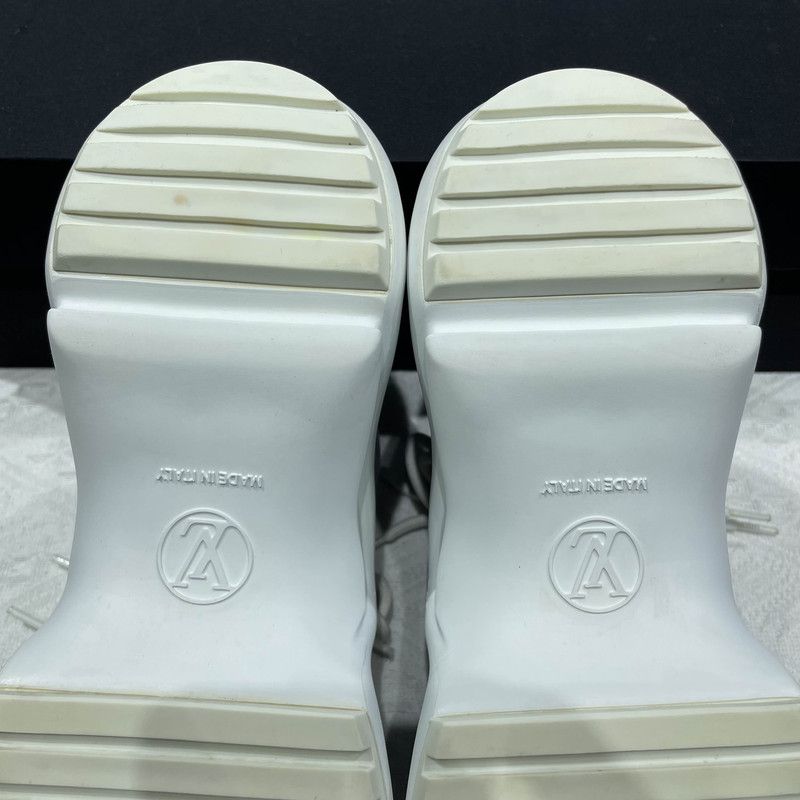 Louis Vuitton Silver Gray Dad Sneakers 0079