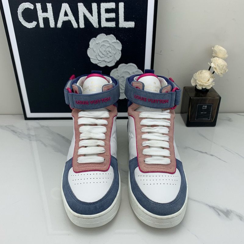 Louis Vuitton Louis Vuitton Boombox High-Top Sneakers 0079 Size US 5.5 / EU 38 - 2 Thumbnail