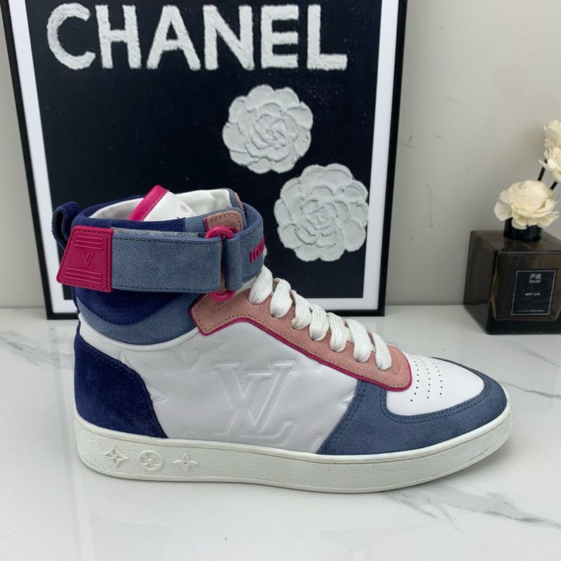 Louis Vuitton Louis Vuitton Boombox High-Top Sneakers 0079 Size US 5.5 / EU 38 - 8 Thumbnail