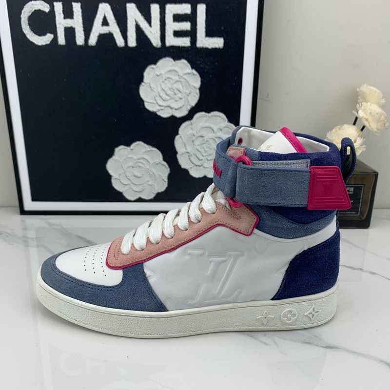 Louis Vuitton Louis Vuitton Boombox High-Top Sneakers 0079 Size US 5.5 / EU 38 - 6 Thumbnail