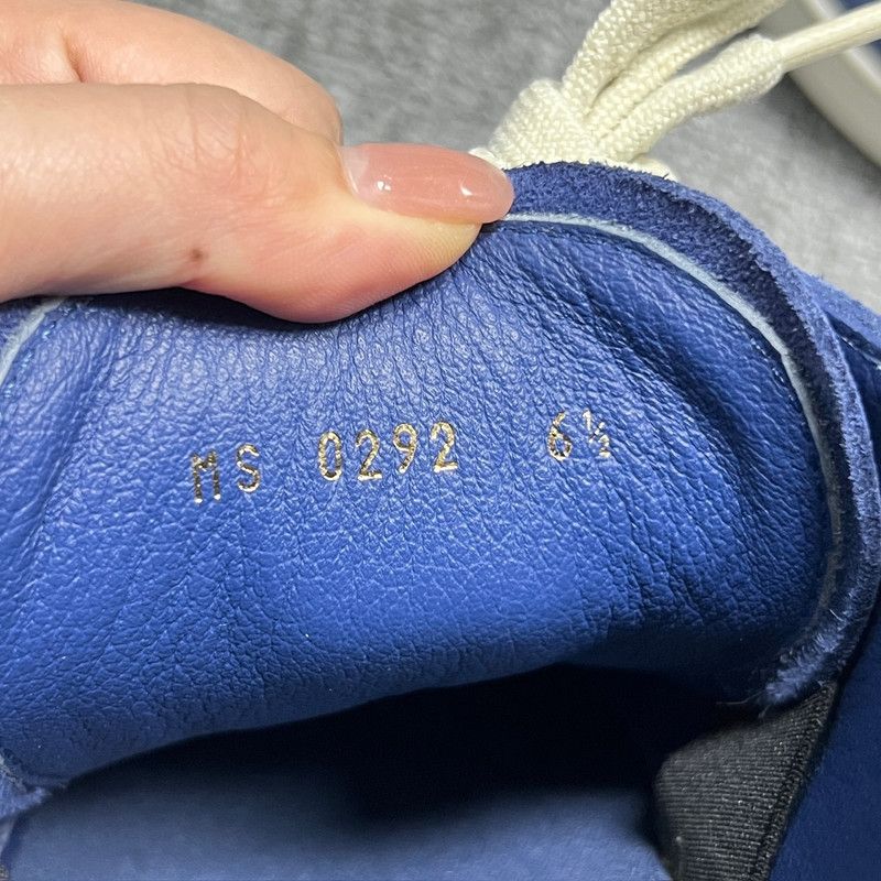 Louis Vuitton Louis Vuitton Resort Blue and White Low-Top Sneakers 0079 Size US 8.5 / EU 41-42 - 5 Thumbnail