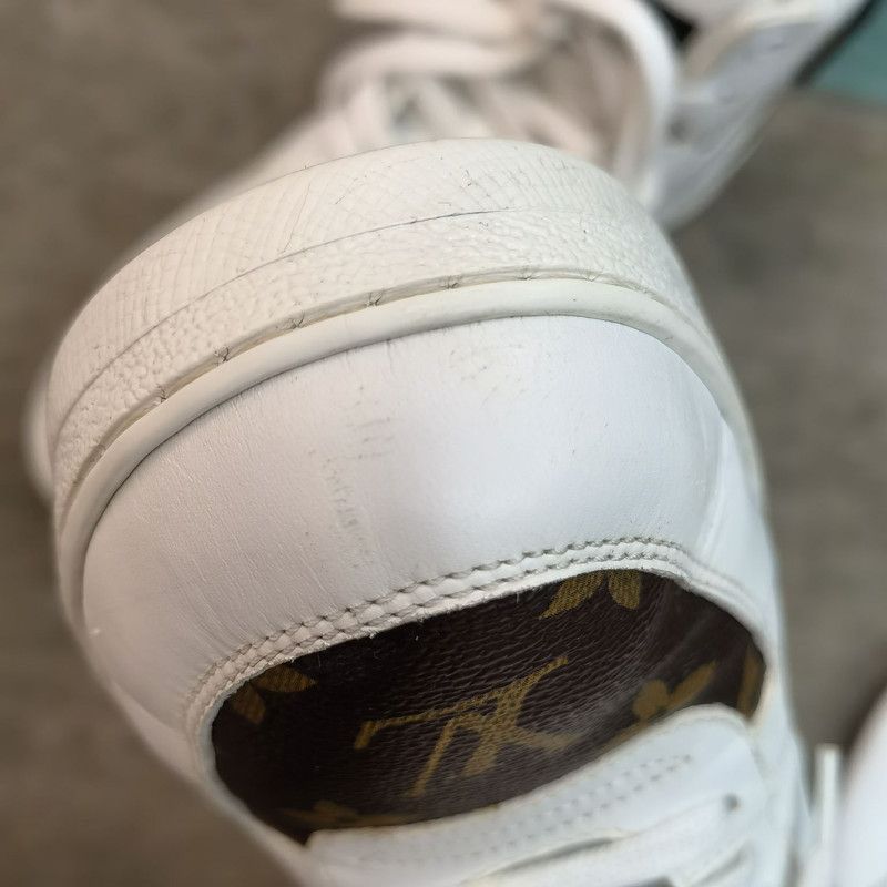 Louis Vuitton Louis Vuitton Brown Leather Fashion High-Top Sneakers 0079 Size US 8 / EU 41 - 6 Thumbnail