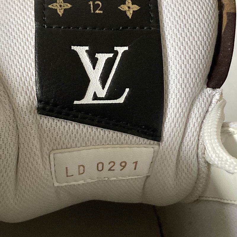 Louis Vuitton Louis Vuitton Charlie White Low-Top Sneakers 0079 Size US 12 / EU 45 - 5 Thumbnail