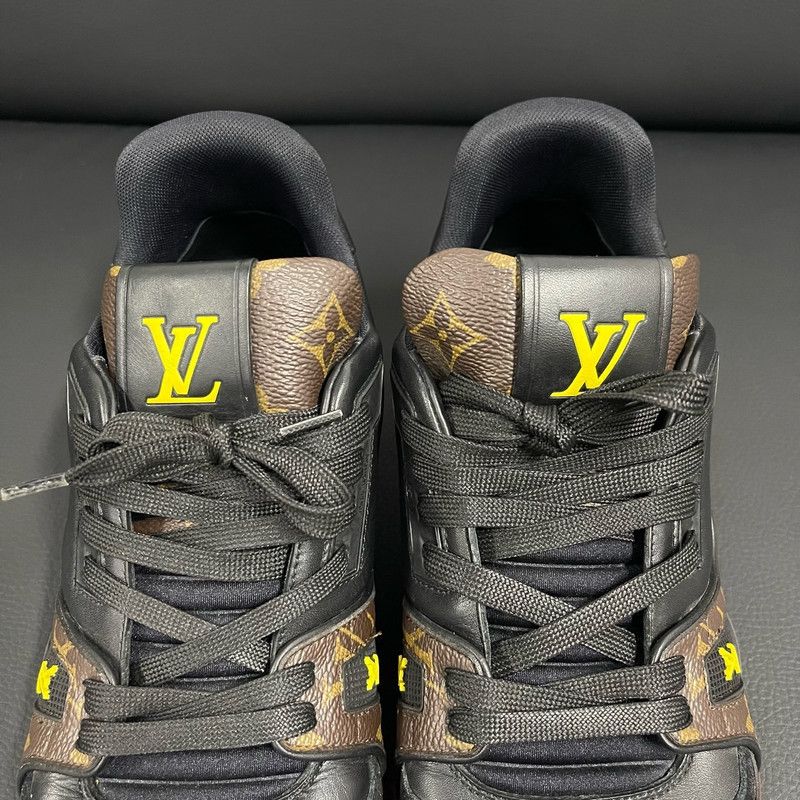 Louis Vuitton Louis Vuitton Trainer Casual Sneakers in Lakers Colors 0079 Size US 8.5 / EU 41-42 - 6 Thumbnail