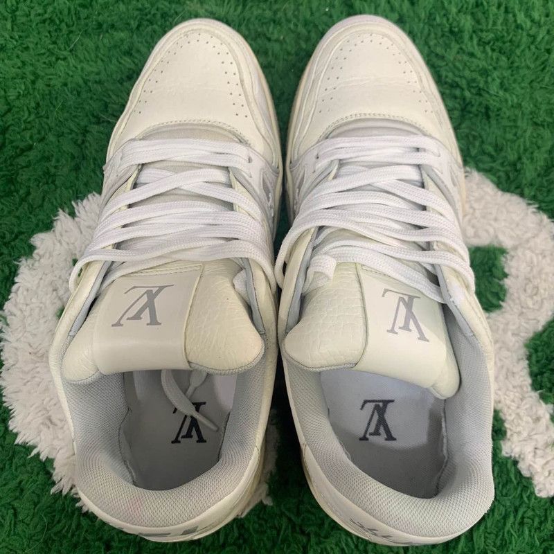 Louis Vuitton Louis Vuitton Trainer White Sneakers for All 0079 Size US 9.5 / EU 42-43 - 6 Thumbnail
