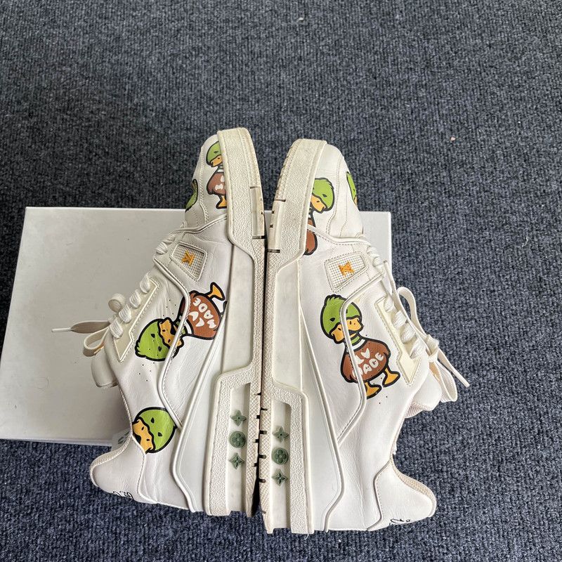 Louis Vuitton Nigo x Louis Vuitton Trainer Casual Sneakers 0079 Size US 9.5 / EU 42-43 - 7 Thumbnail