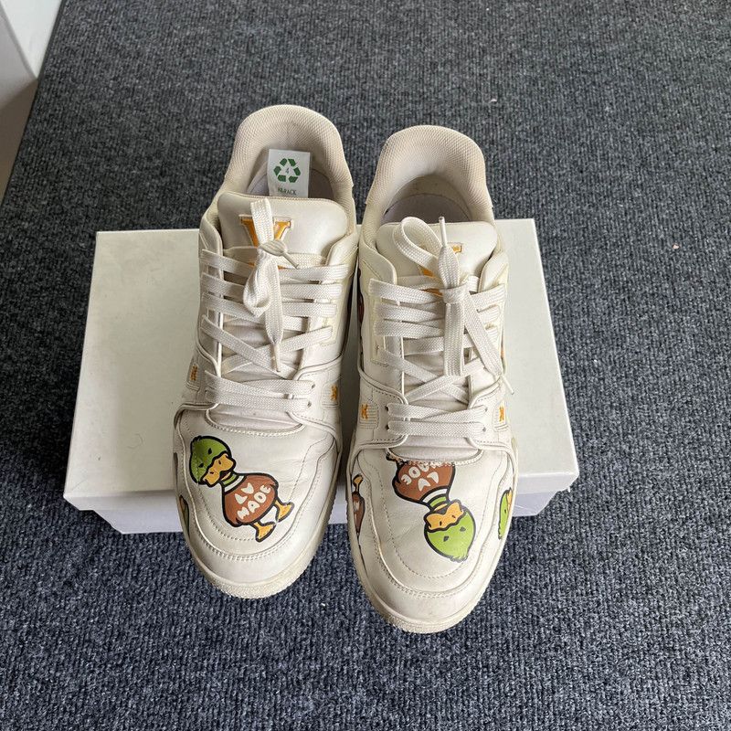 Louis Vuitton Nigo x Louis Vuitton Trainer Casual Sneakers 0079 Size US 9.5 / EU 42-43 - 2 Thumbnail