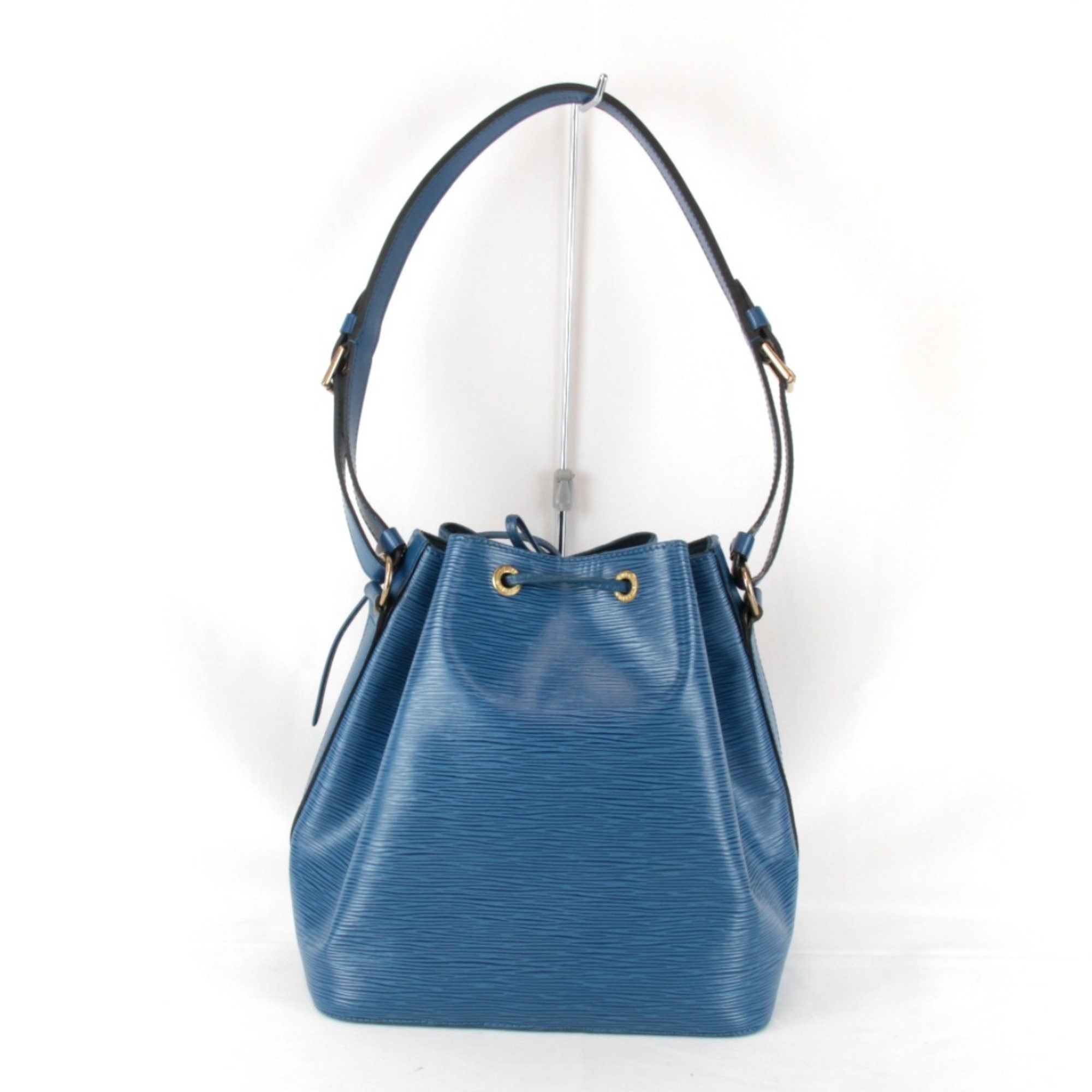 Louis Vuitton LOUIS VUITTON Petit Noe M44105 Shoulder Bag in Epi Leather, Blue, Women's Size ONE SIZE - 2 Thumbnail