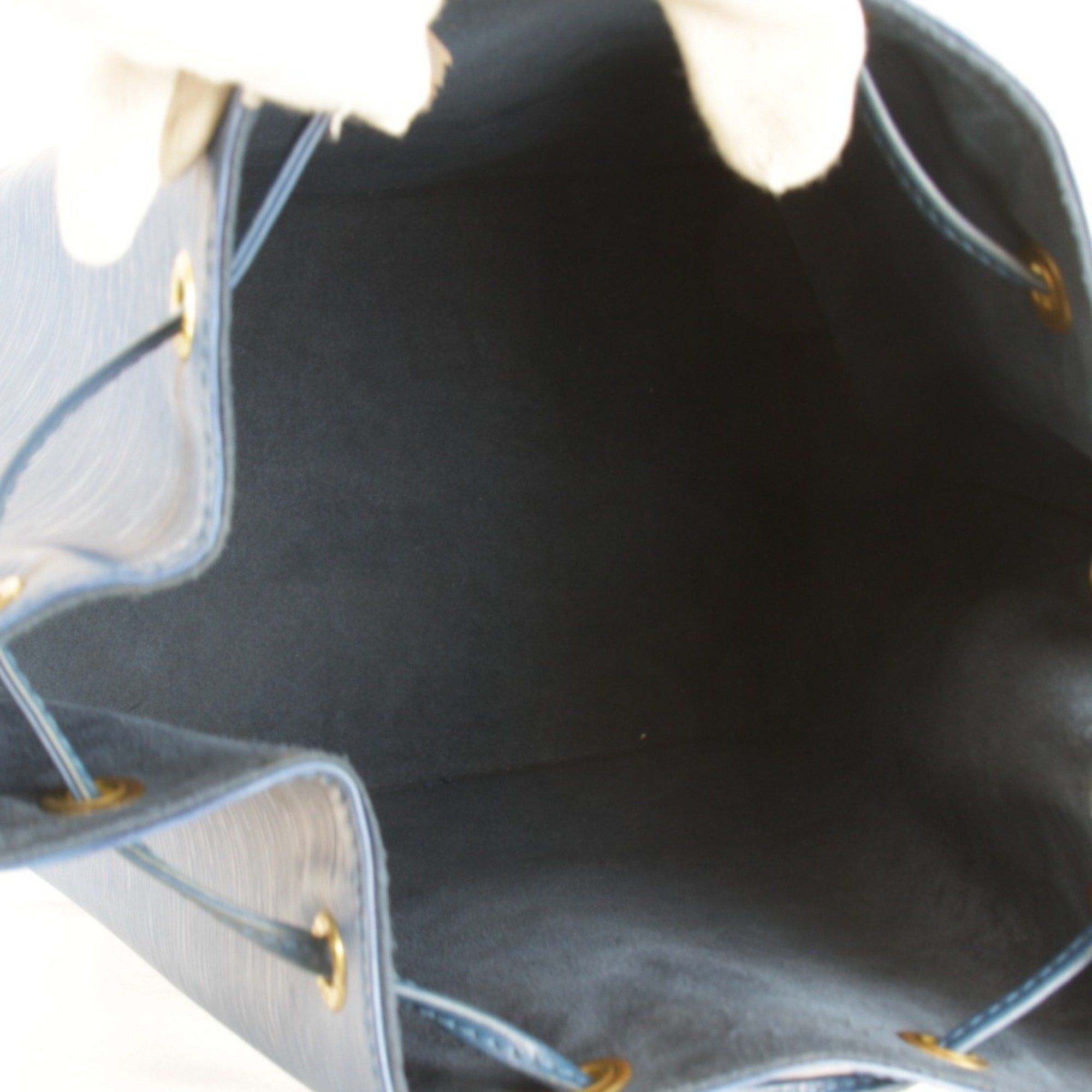Louis Vuitton LOUIS VUITTON Petit Noe M44105 Shoulder Bag in Epi Leather, Blue, Women's Size ONE SIZE - 7 Thumbnail
