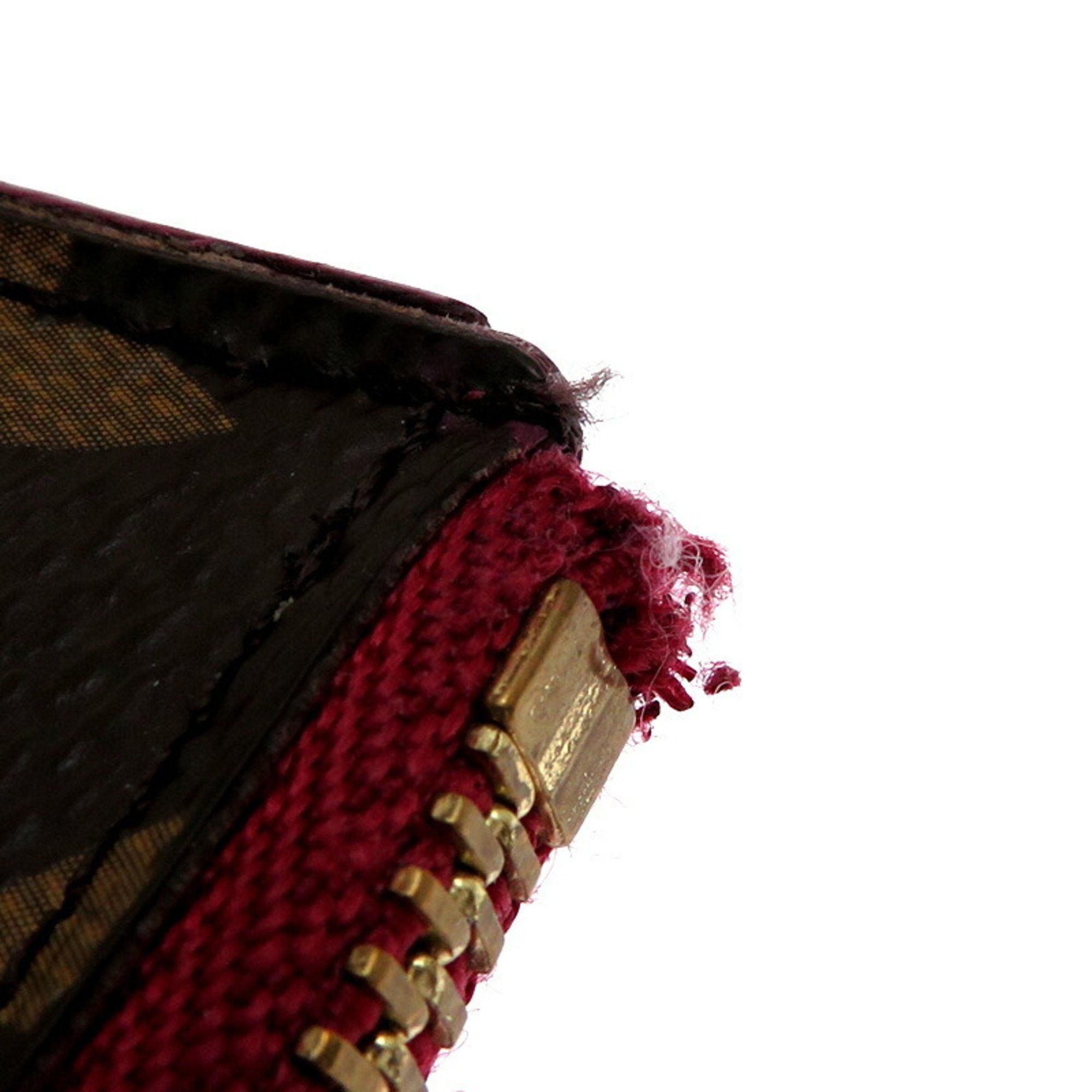 Louis Vuitton Louis Vuitton Porte Carte Zip Women's Card Case M67889 Monogram Fuchsia Size ONE SIZE - 7 Thumbnail