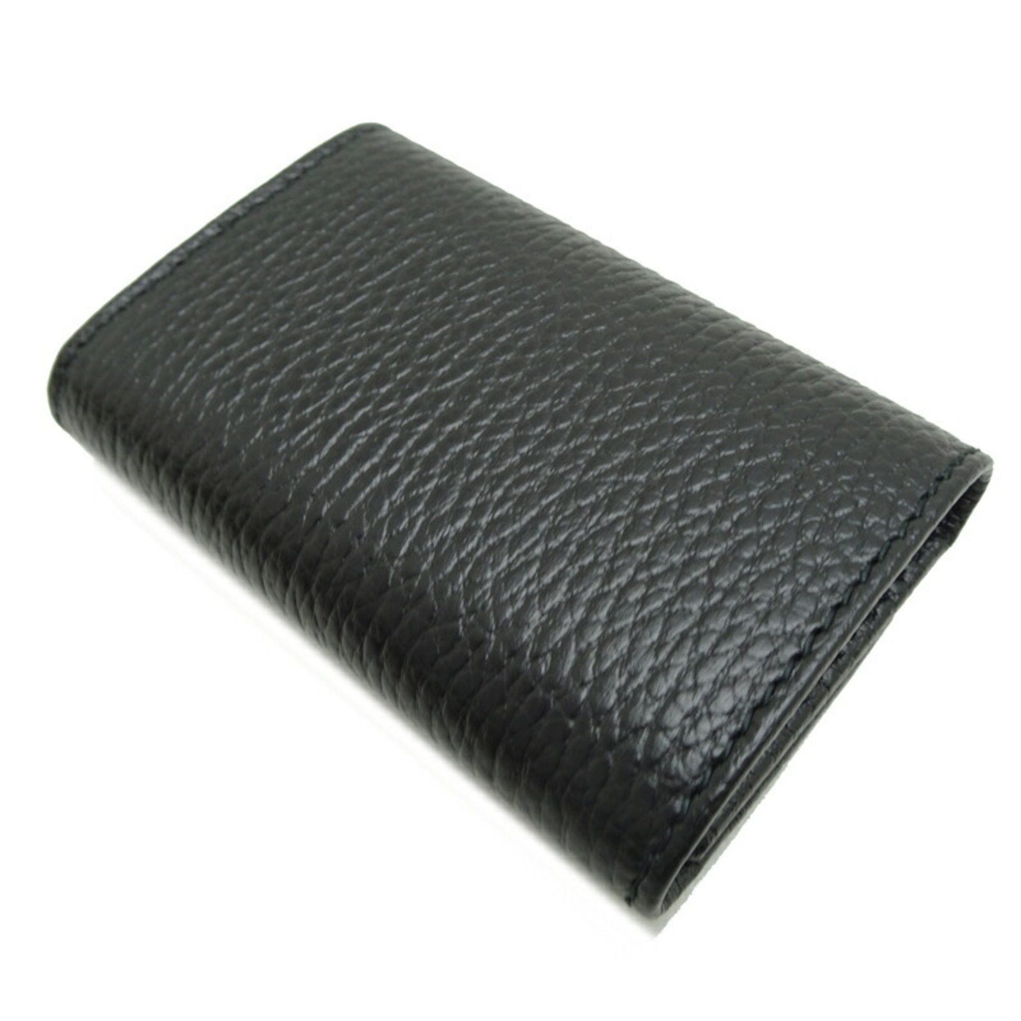 Gucci Gucci GG Marmont 6-ring women's key case 456118 in black leather Size ONE SIZE - 4 Thumbnail