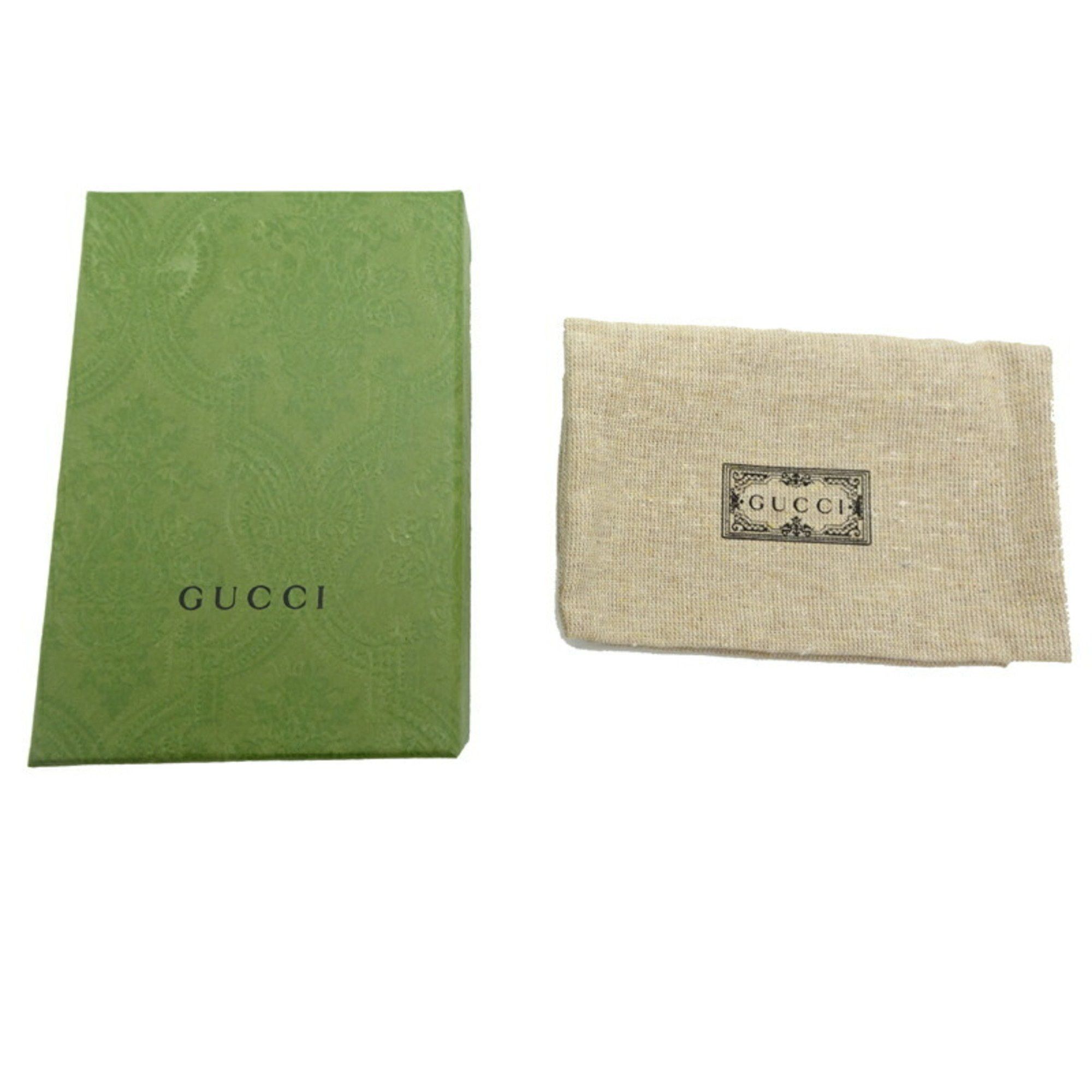 Gucci Gucci GG Marmont 6-ring women's key case 456118 in black leather Size ONE SIZE - 8 Thumbnail