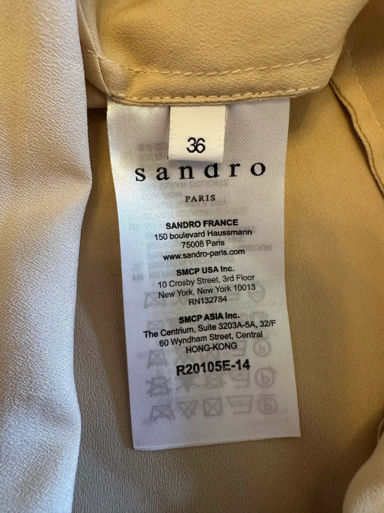 Sandro Sandro Dress Size XS / US 0-2 / IT 36-38 - 3 Thumbnail