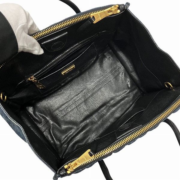 Miu Miu Miu Miu Miu Miu Biker Denim 2way Bag Denim Tote Bag RN1031 DUTY FREE for USA Size ONE SIZE - 5 Thumbnail