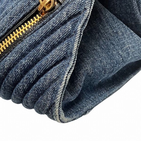 Miu Miu Miu Miu Miu Miu Biker Denim 2way Bag Denim Tote Bag RN1031 DUTY FREE for USA Size ONE SIZE - 7 Thumbnail