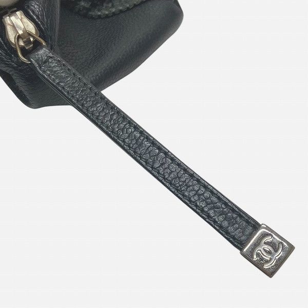 Chanel Chanel Chanel Punching Cube Caviar Skin Handbag Leather Handbag DUTY FREE for USA Size ONE SIZE - 8 Thumbnail