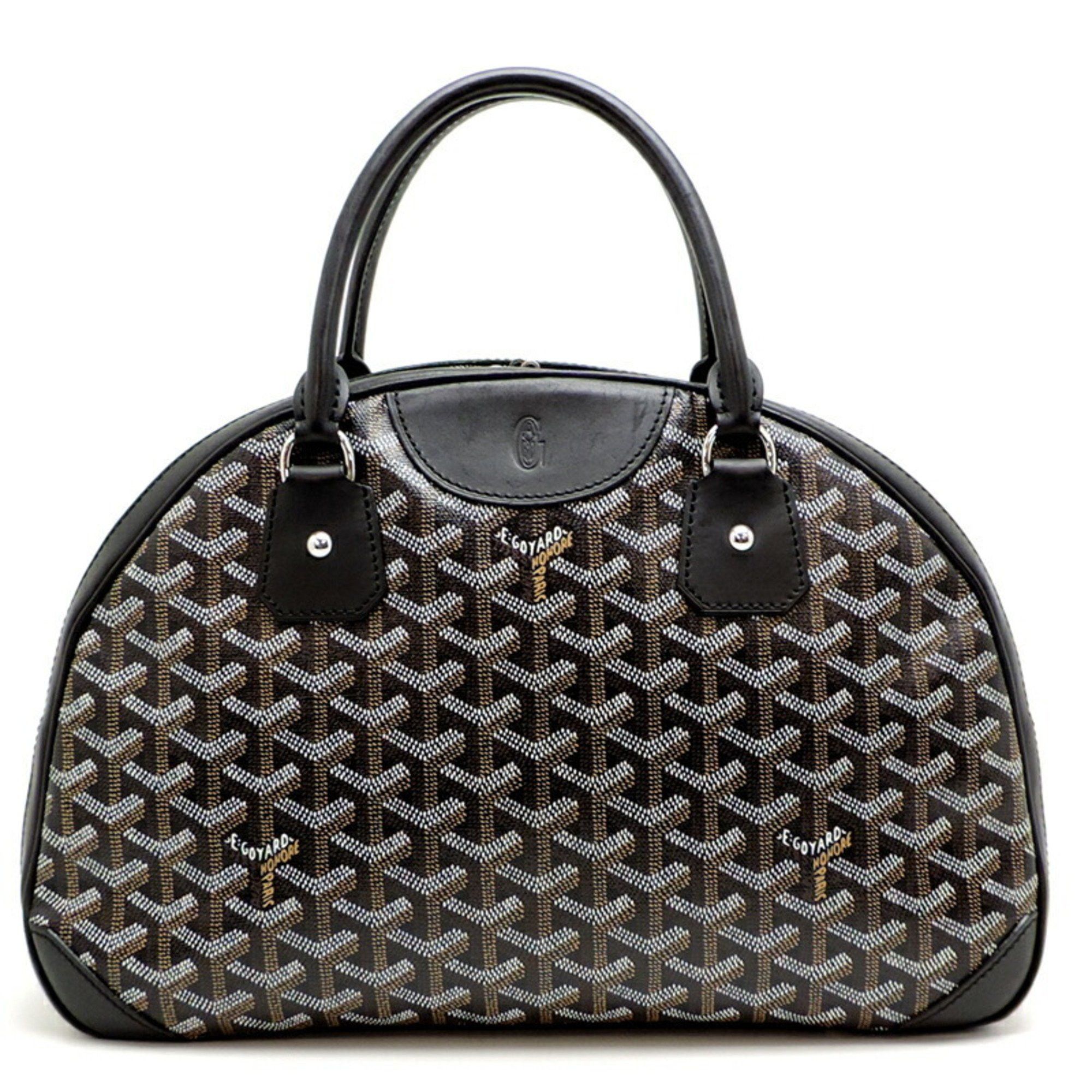 Goyard Goyard Saint Jeanne MM Women's and Men's Boston Bag, Goyardine, Black Size ONE SIZE - 2 Thumbnail