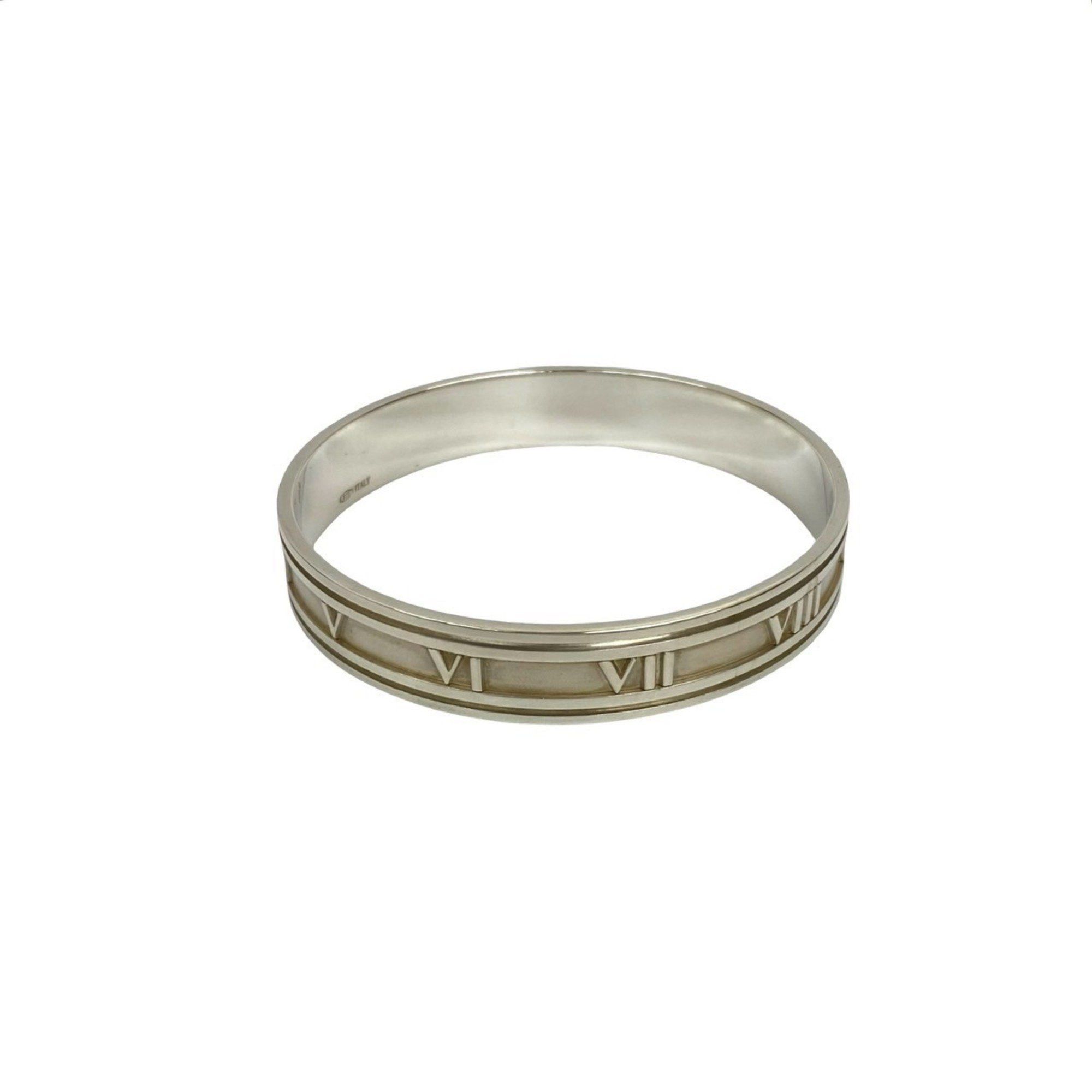 TIFFANY Tiffany Atlas Bangle, 925 Sterling Silver, Bracelet