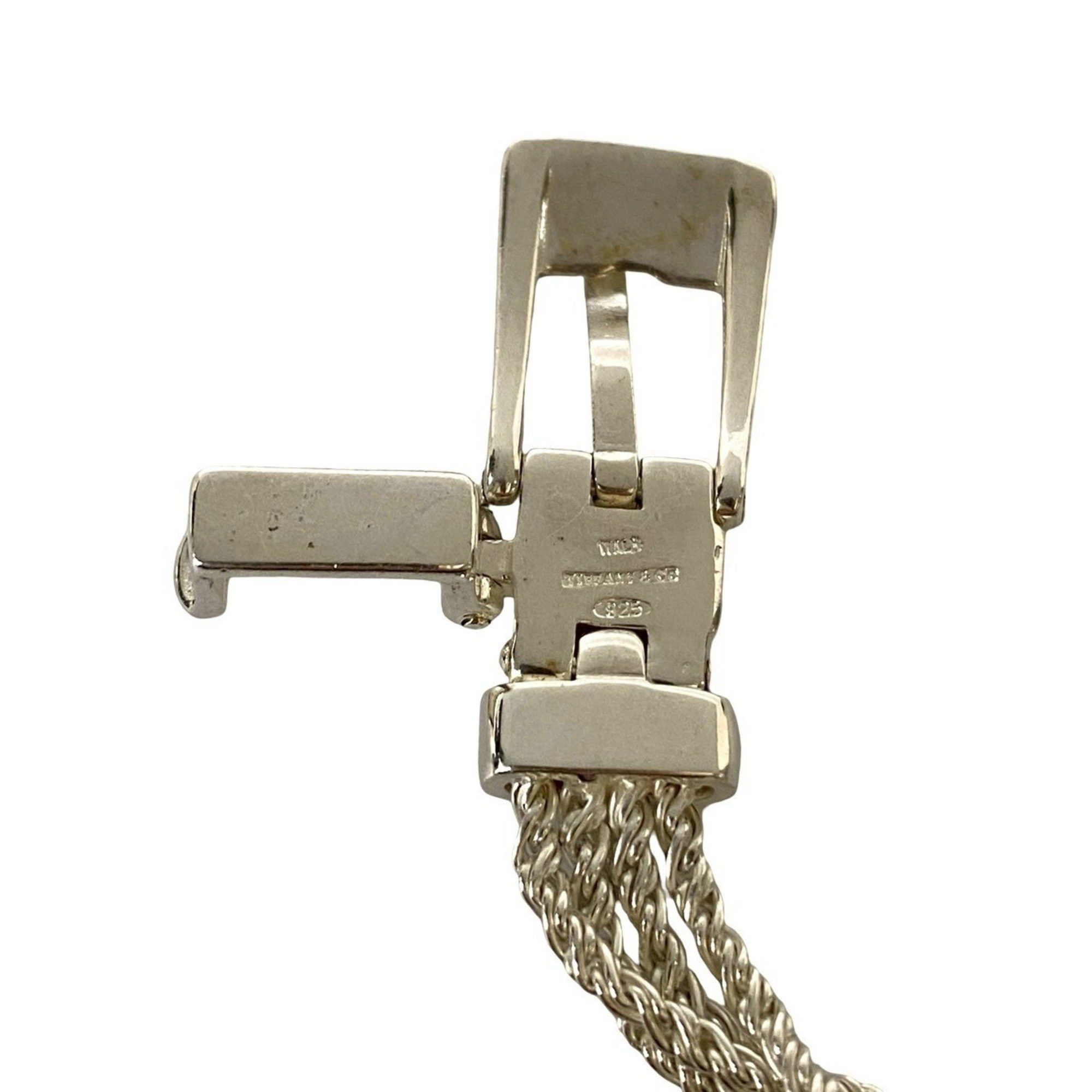 Tiffany & Co. TIFFANY & Co. Tiffany T Rope Belt Necklace, 925 Sterling Silver, Necklace Pendant, Men's/Women's, 45247 Size ONE SIZE - 2 Thumbnail