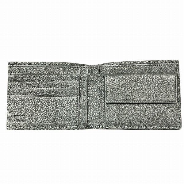 Fendi Fendi Fendi Selleria Leather Wallet Leather Short Wallet 7M0194AP3BF0J55 DUTY FREE for USA Size ONE SIZE - 3 Thumbnail