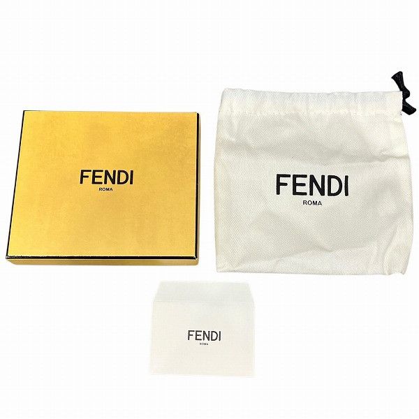 Fendi Fendi Fendi Selleria Leather Wallet Leather Short Wallet 7M0194AP3BF0J55 DUTY FREE for USA Size ONE SIZE - 5 Thumbnail