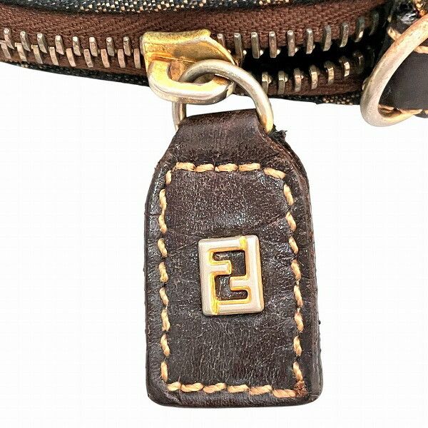 Fendi Fendi Fendi Zucca Canvas 2way Bag Canvas Shoulder Bag Size ONE SIZE - 8 Thumbnail