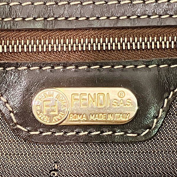 Fendi Fendi Fendi Zucca Canvas 2way Bag Canvas Shoulder Bag Size ONE SIZE - 4 Thumbnail