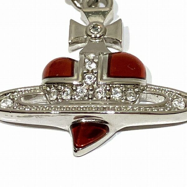 Vivienne Westwood Vivienne Westwood Vivienne Westwood Diamante Heart Necklace Metal Necklace DUTY FREE for USA Size ONE SIZE - 9 Thumbnail