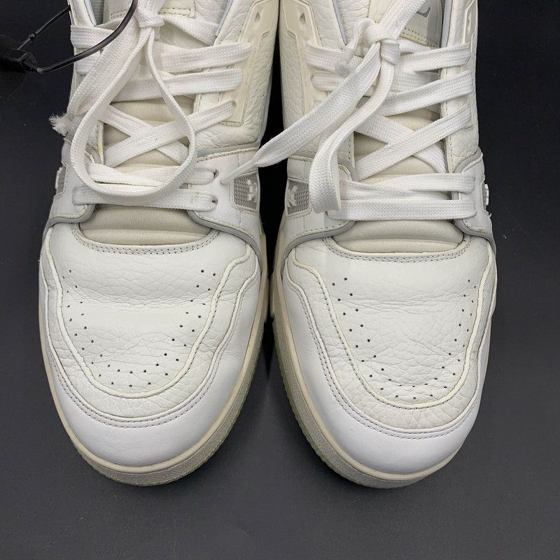 Louis Vuitton Louis Vuitton Trainer Low-Top Sneakers in White 0079 Size US 8.5 / EU 41-42 - 9 Thumbnail