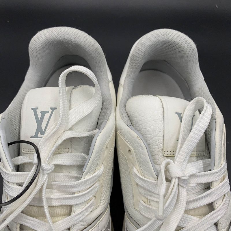 Louis Vuitton Louis Vuitton Trainer Low-Top Sneakers in White 0079 Size US 8.5 / EU 41-42 - 8 Thumbnail