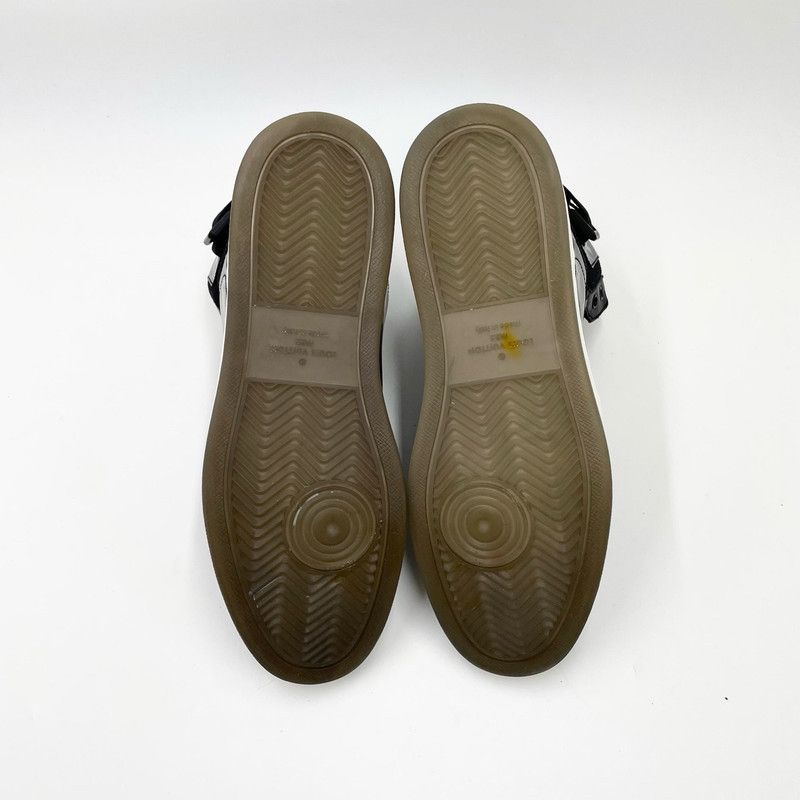 Louis Vuitton Louis Vuitton Rivoli Black High-Top Sneakers for Men 0079 Size US 8.5 / EU 41-42 - 4 Thumbnail