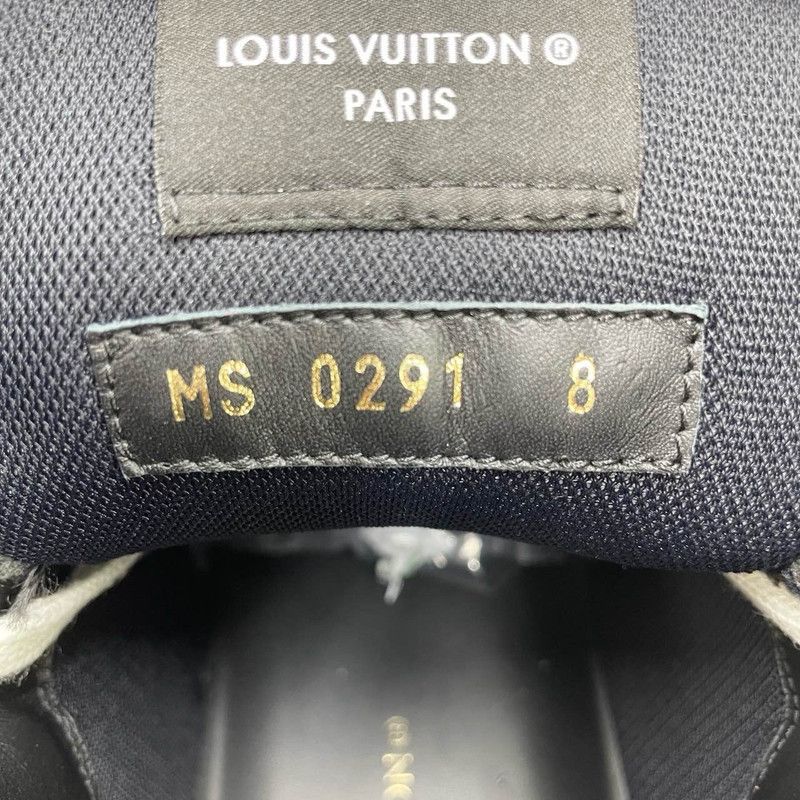 Louis Vuitton Louis Vuitton Rivoli Black High-Top Sneakers for Men 0079 Size US 8.5 / EU 41-42 - 5 Thumbnail