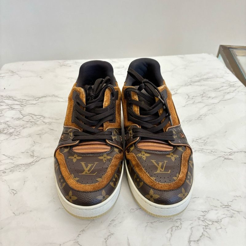 Louis Vuitton Louis Vuitton Trainer Fashion Casual Sneakers 0079 Size US 7 / EU 40 - 6 Thumbnail