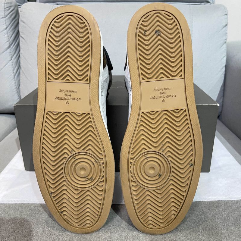 Louis Vuitton Louis Vuitton Rivoli Series Black and White Sneakers 0079 Size US 9 / EU 42 - 4 Thumbnail