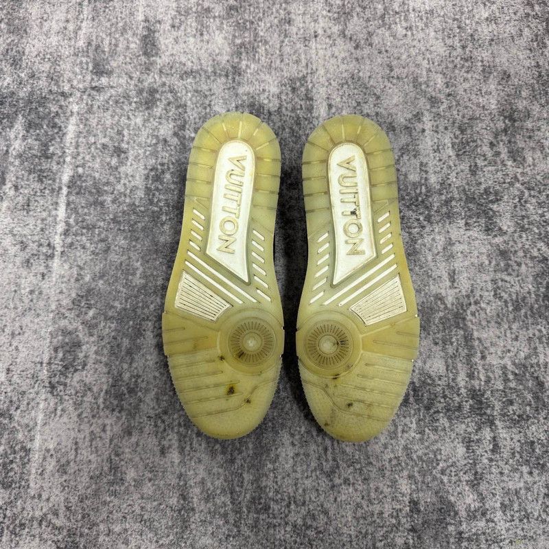 Louis Vuitton Louis Vuitton Black Trainer Sneakers 0079 Size US 8 / EU 41 - 4 Thumbnail