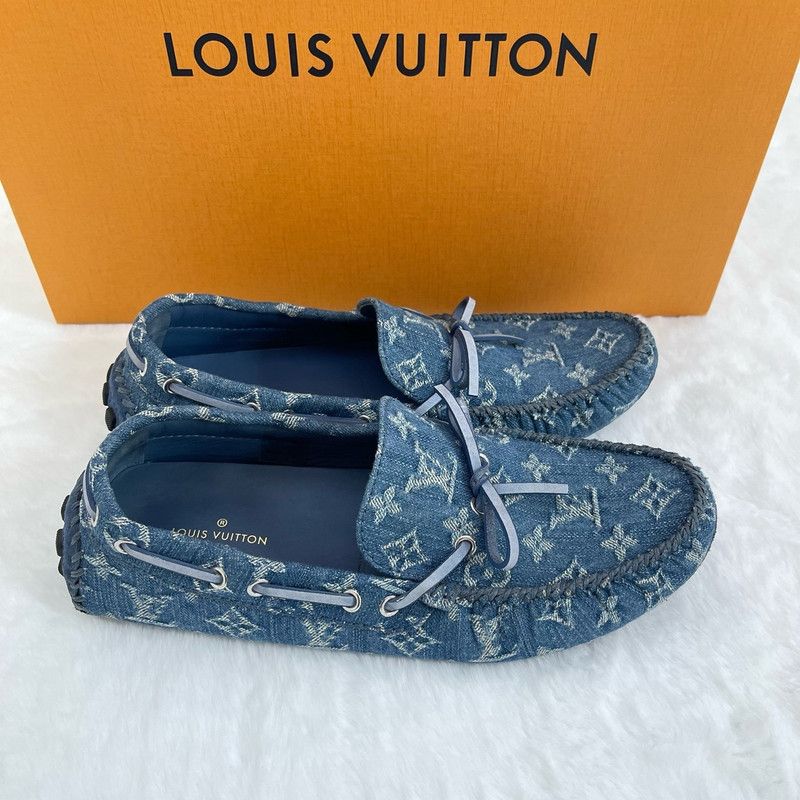 Louis Vuitton Louis Vuitton Arizona Denim Monogram Casual Shoes 0079 Size US 8 / EU 41 - 6 Thumbnail