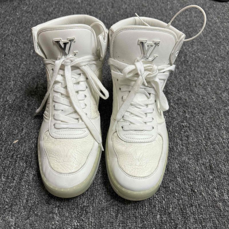 Louis Vuitton Louis Vuitton Rivoli High-Top Fashion Sneakers 0079 Size US 8 / EU 41 - 2 Thumbnail
