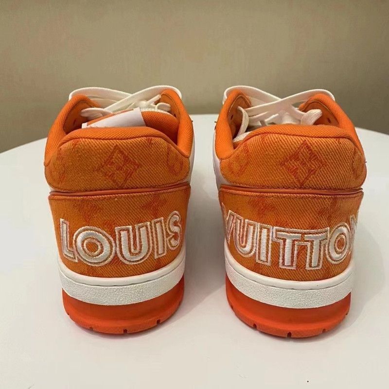 Louis Vuitton Louis Vuitton Trainer Low-top Fashion Sneakers 0079 Size US 8.5 / EU 41-42 - 3 Thumbnail