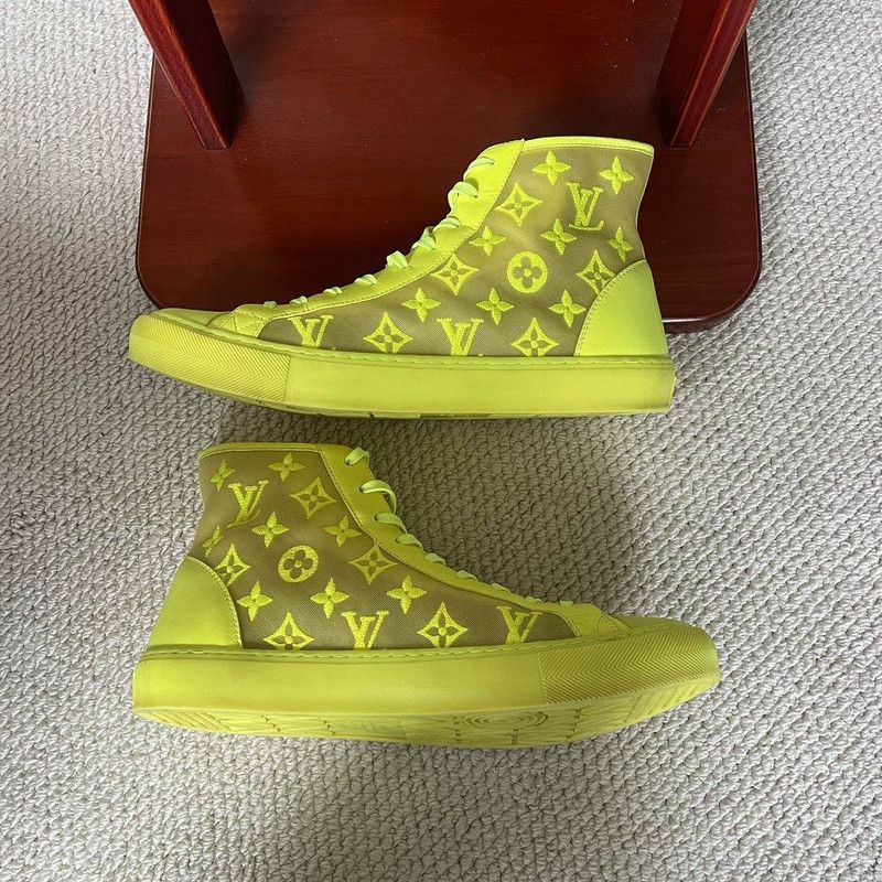 Louis Vuitton Louis Vuitton Tattoo Monogram High-Top Sneakers 0079 Size US 10.5 / EU 43-44 - 7 Thumbnail
