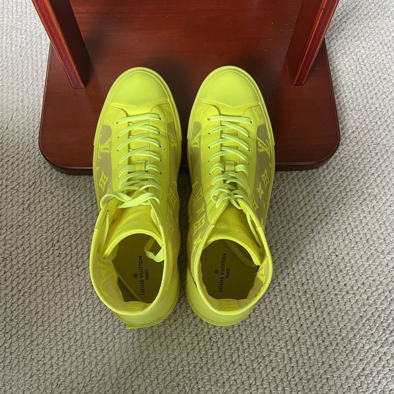 Louis Vuitton Louis Vuitton Tattoo Monogram High-Top Sneakers 0079 Size US 10.5 / EU 43-44 - 6 Thumbnail