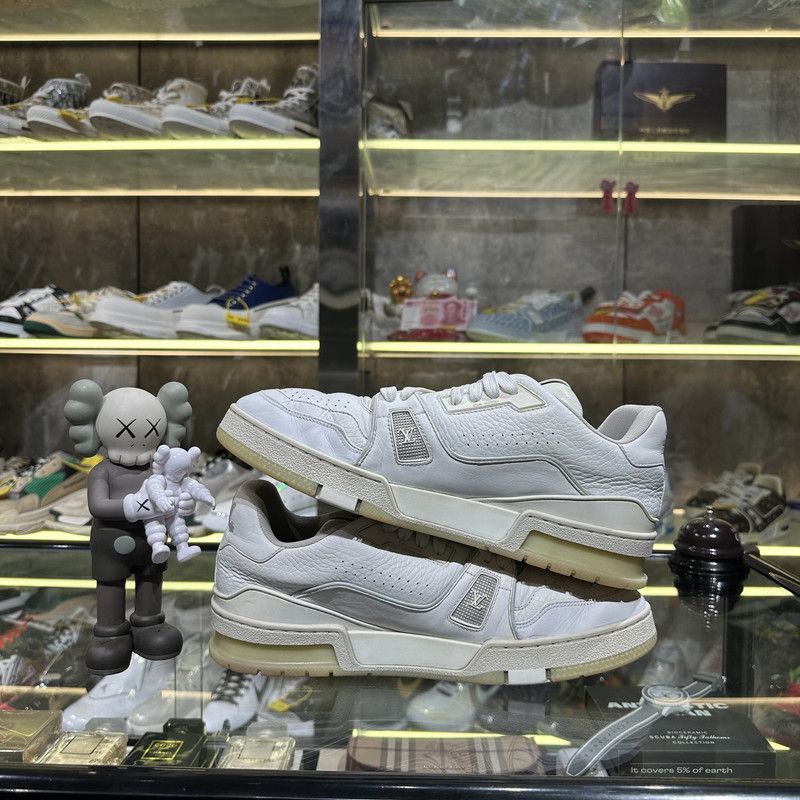 Louis Vuitton Louis Vuitton White Cement Fashion Sneakers for All 0079 Size US 8 / EU 41 - 8 Thumbnail