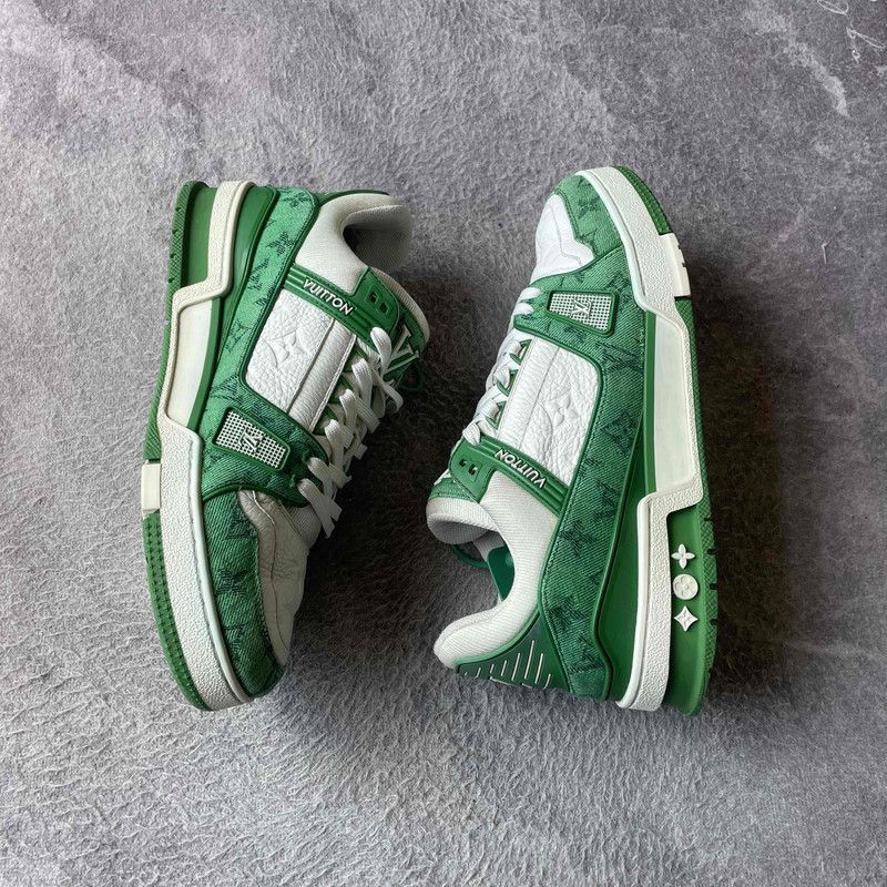 Louis Vuitton Louis Vuitton Trainer Casual Low-Top Sneakers 0079 Size US 8 / EU 41 - 9 Thumbnail
