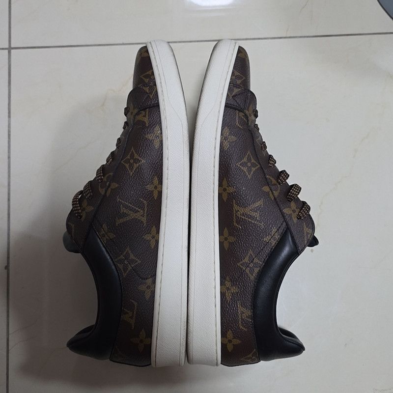 Louis Vuitton Louis Vuitton Brown Low-Top Fashion Sneakers 0079 Size US 8 / EU 41 - 6 Thumbnail