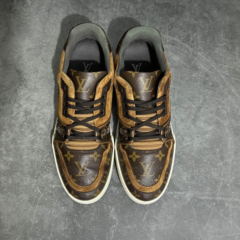 Louis Vuitton Louis Vuitton Stylish Low-Top Trainer Sneakers 0079 Size US 8 / EU 41 - 2 Thumbnail